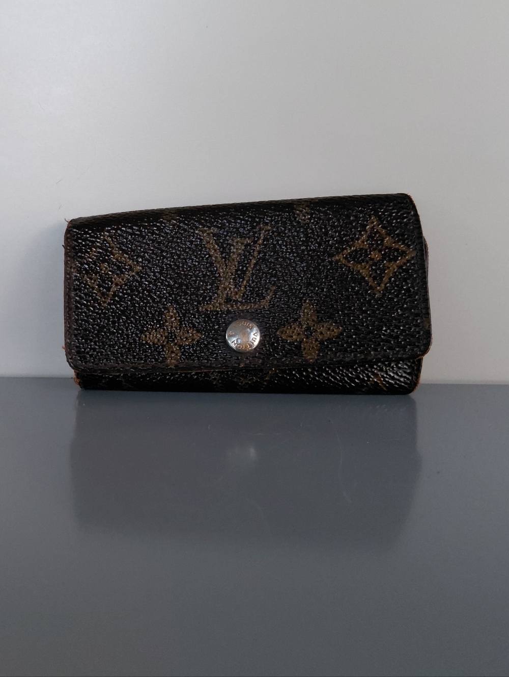 Louis Vuitton Monogram Canvas Key Holder Wallet - Brown